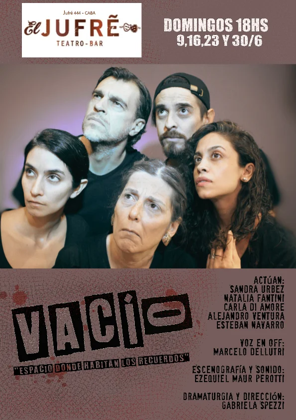 VACÍO. Espacio donde habitan los recuerdos